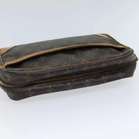 LOUIS VUITTON Monogram Compiegne 28 Clutch Bag - Picture 12 of 14